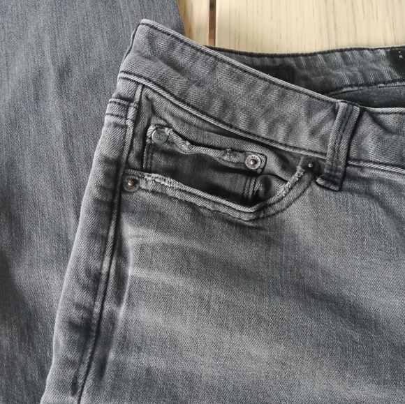 Lucky Brand Size 8 Lolita Skinny Gray Jeans - Picture 5 of 11